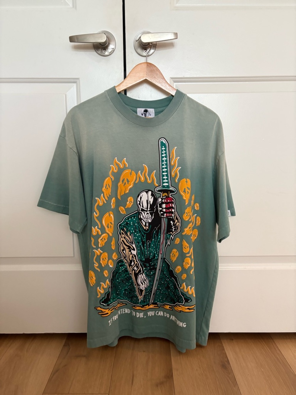 Warren Lotas Samurai Skull Tee